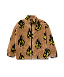 FLAMIN ZIP SHERPA FLEECE [OATMEAL]