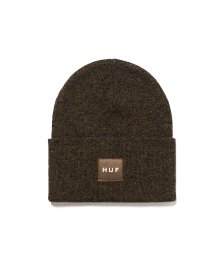 MELANGE BOX LOGO BEANIE [BISON]