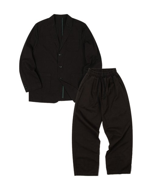 Хлопковый костюм Classy с био-обработкой (BLACK)