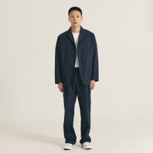 러슬 나일론 셋업 (NAVY)