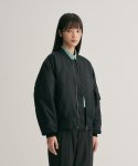 어나더 오피스(ANOTHER OFFICE) 23AW Women Neo MA-1 Jacket (Ink-Black)