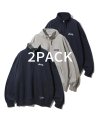 2PACK Half Zip-Up M-Logo Sweat (JO5TSU838) 3 Color