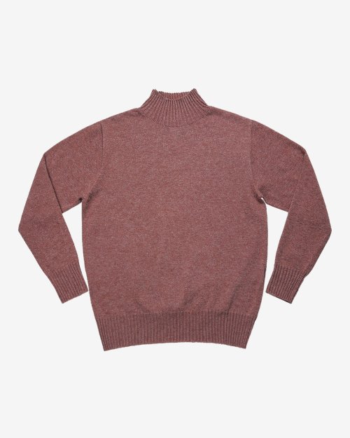 Whole Garment Mock-neck (Red)