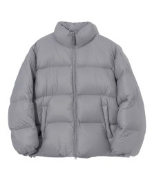QUILTED SHORT DOWN PADDING (LIGHT GREY) [LRSWCUW912M]