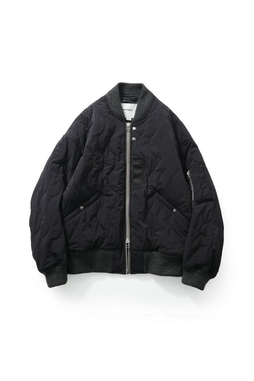 Airborne Nylon Padding Jacket Black