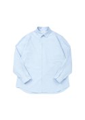 소신(SOCIN) Oversized cotton shirt (BLUE)