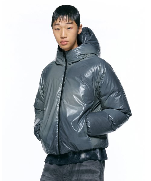 Пуховик Heat Reactive Goose Down, Teal Blue