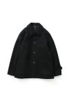 Newyear Wool Half Coat Black