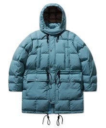 EXTRA FUNCTION DOWN PARKA SKY BLUE