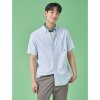 [Green] [BCycle] 남녀공용 스트라이프 반소매 셔츠  스카이 블루 (BC3365N14Q)