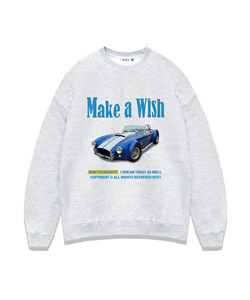 Свитшот Blue Car Melange