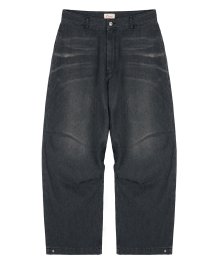 VERTICAL BAGGY JEAN (INDIGO BLACK)