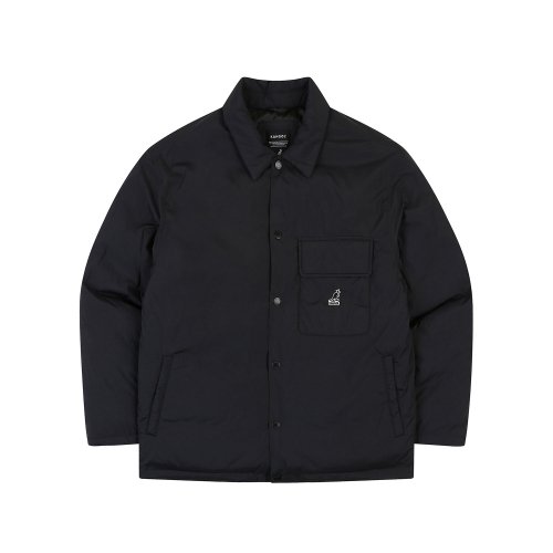 Базовая куртка-рубашка с карманами 8536 BLACK