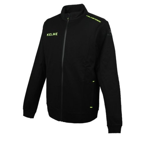 3871303 Вискозный тренировочный топ Black/Neon Yellow