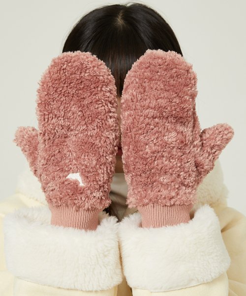 와이케이() 돌핀 플리스 장갑 핑크 상품 이미지