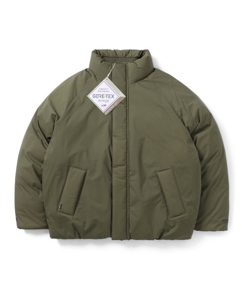 MUSINSA | thisisneverthat® GORE-TEX INFINIUM™ Down Blouson Olive