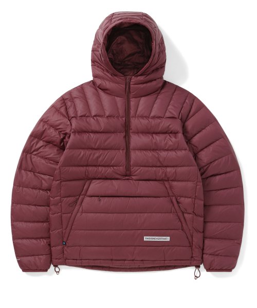 MUSINSA | ディスイズネバーザット PERTEX® Down Pullover Burgundy