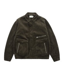 CORDUROY BLOUSON BROWN (VH2DFUB930A)