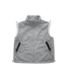 QUILTING FLEECE VEST GREY (VH2DFUB991A)