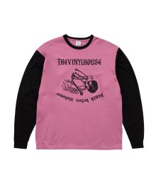 PRAY FOR LS TEE PINK (VH2DFUT553A)