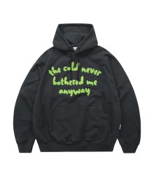 NEVER COLD HOODIE CHARCOAL