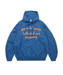 NEVER COLD HOODIE BLUE