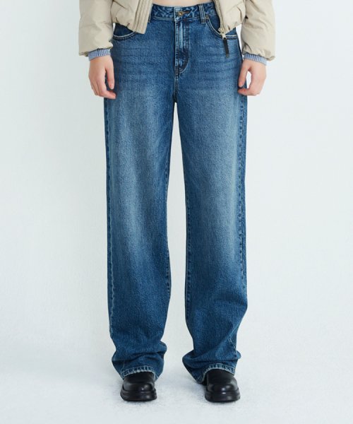 Женские джинсы New Wide Denim Indigo