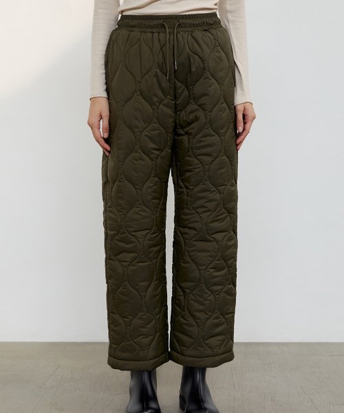 Брюки с волнистым принтом Khaki