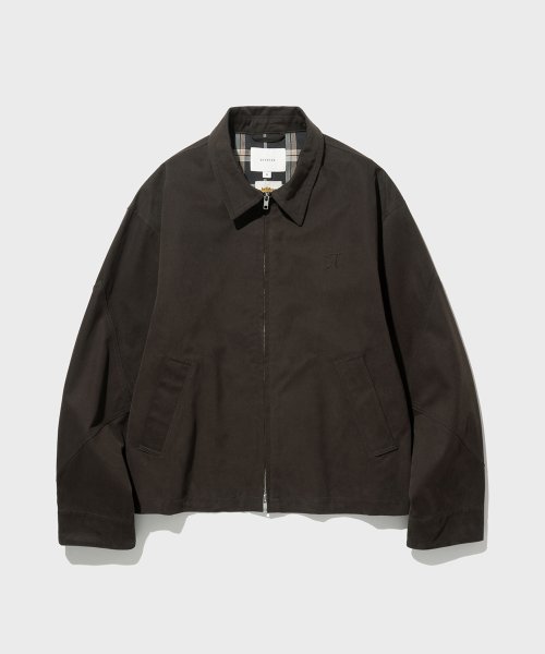 BRISSBANE MOSS WORKERS JACKET (DARK BROWN)