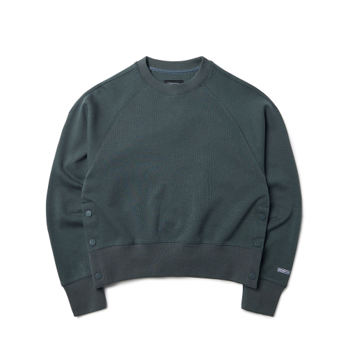 W SIDE вырезы свитшот - серый (P233WTS150)