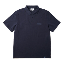 EMBROIDERED LOGO POLO T-SHIRT - NAVY (P233MTS222)