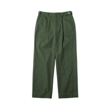 VENTILE ONE TUCK TROUSERS - OLIVE (P233MPT221)