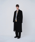 TAILORED DOUBLE-BREASTED WOOL COAT BLACK_UNISEX_UDCO4D125BK