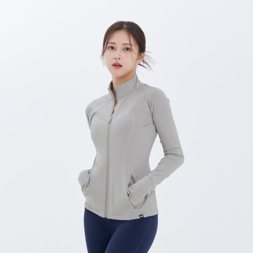 [SWJ22023-08] Спортивная куртка Zero Active Milky Gray