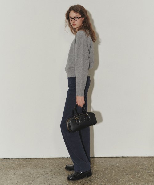 MUSINSA DUNST FOR WOMEN UNISEX SHAGGY DOG SWEATER MELANGE GREY musinsa-dunst-for-women-unisex-shaggy-dog-sweater-melange-grey