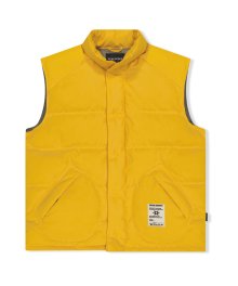 Newsboy Down Vest Yellow