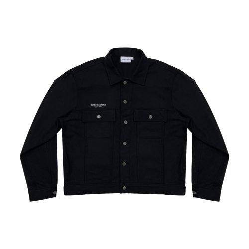 Ludens винтаж Trucker Jacket_Black