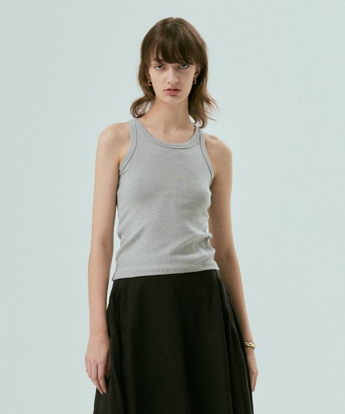 실른(SILN) Cotton sleeveless (MELANGE GREY) - 사이즈 & 후기 | 무신사