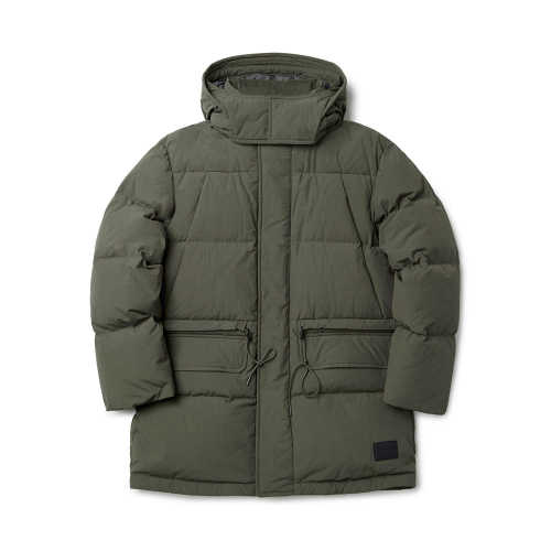 GOOSE DOWN DETACHABLE капюшон пуховик куртка - хаки (P234MDW222)