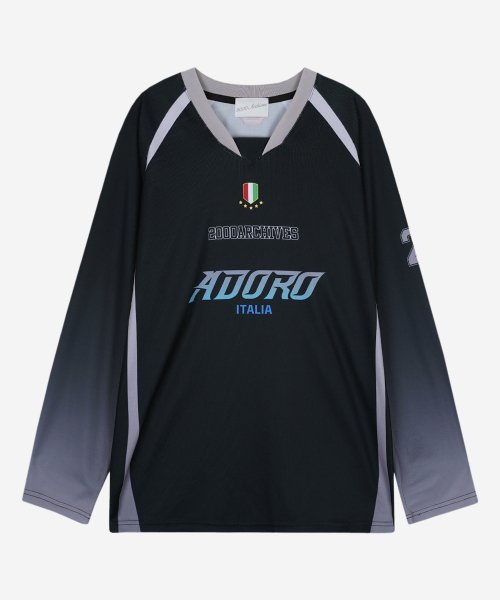 2000ARCHIVES ADORO ITALIA 長袖 サッカーシャツ MUSINSA | 2000ARCHIVES ADORO T (BLACK)