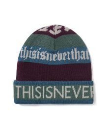 Multi Logo Jacquard Beanie Multi