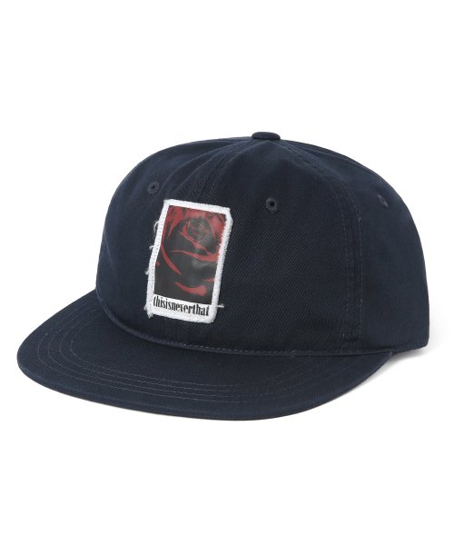 MUSINSA | thisisneverthat® Rose Cap Navy