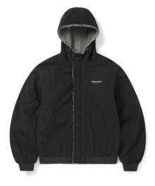 Reversible Sherpa Jacket Black