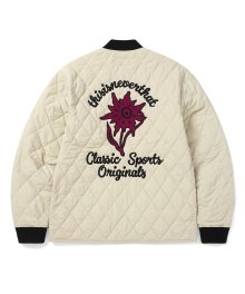 Edelweiss Quilted Jacket Stone