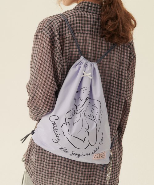 MUSINSA | ゴコリ CROSSING THE FORGIVENESS SEA STRING BAG