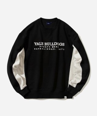 예일(YALE) BULLDOGS SPORTS WEAR SWEATSHIRT BLACK 상품 이미지