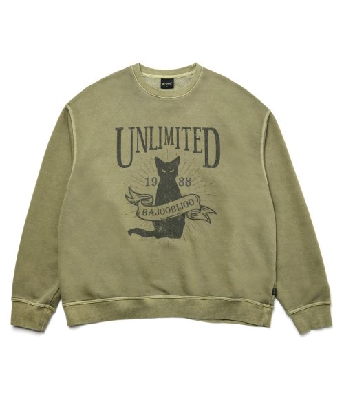 Unlimited Cat Pigment свитшот [хаки]