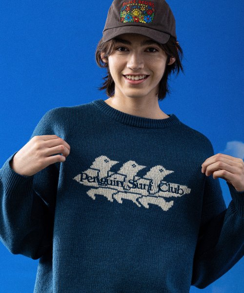 パメオポーズ【PAMEO POSE】PENGUIN BIG SWEATER - dso-ilb.si