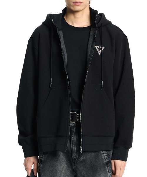 Highneck на молнии худи