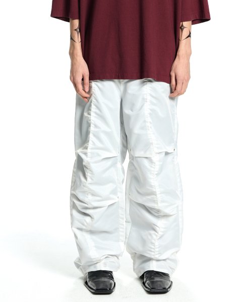Shirring Trousers (White)